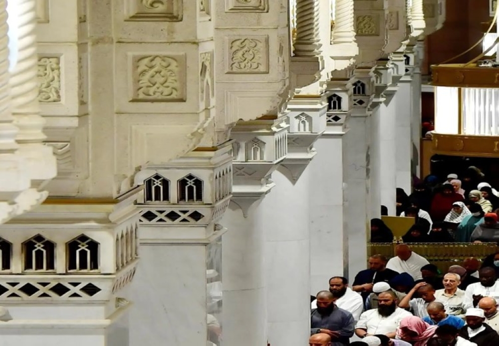 صور | هوية جمالية وهندسية.. أسرار تعرفها لأول مرة عن أعمدة المسجد الحرام