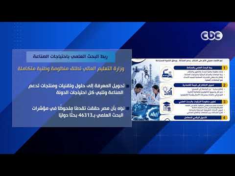 ربط البحث العلمي باحتياجات الصناعة.. وزارة التعليم العالي تطلق منظومة وطنية متكاملة
