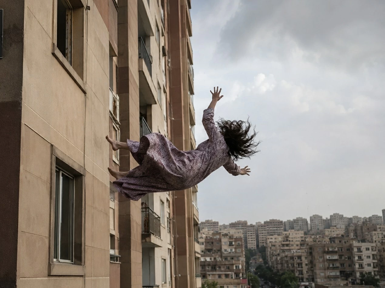 لغز الطابق السابع.. سقوط أمّ رضيعين يشعل التحقيقات في الهرم