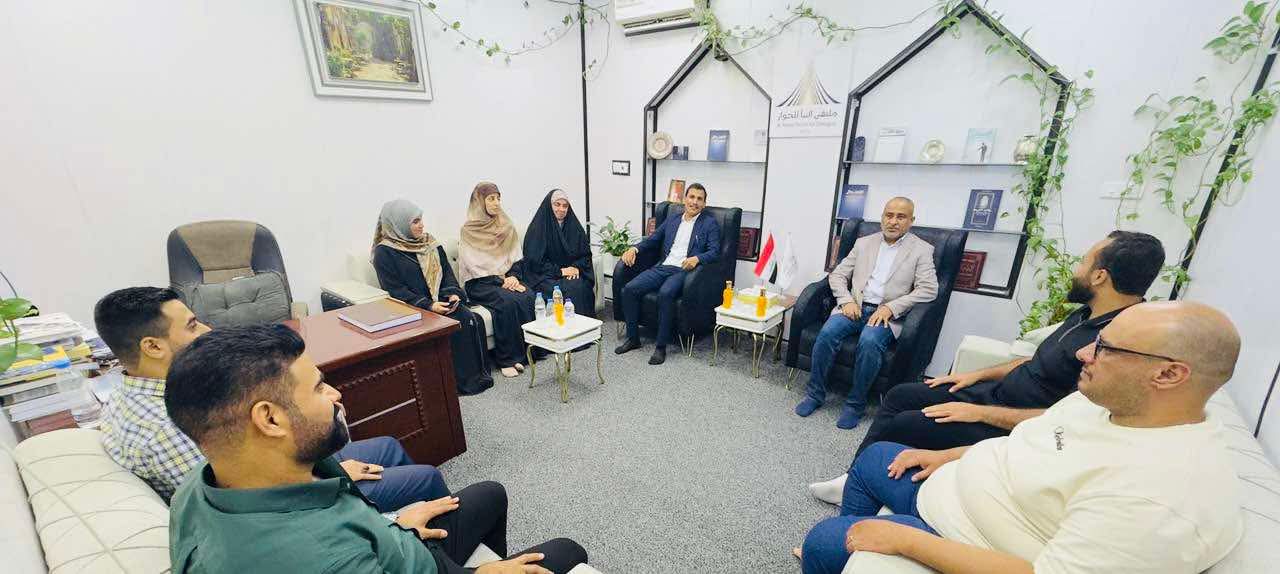 ملتقى النبأ يناقش مع فريق شبابي قضايا الحوار المجتمعي وفرص الذكاء الاصطناعي