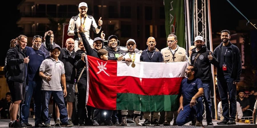 حمد الوهيبي يتوج بطلاً لباها الأردن الدولي ويرفع علم عُمان عاليًا