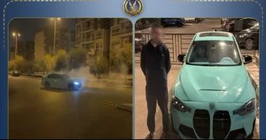 السجن ينتظر أجنبي بعد التخميس والتفحيط بسيارة في أحد شوارع القاهرة