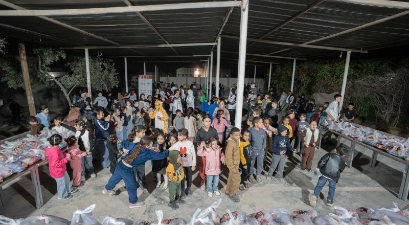 250 طفلا يتيما يشاركون في فعالية رمضانية في القدس