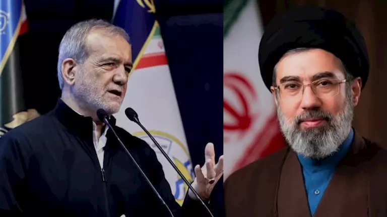 رئيس إيران يكشف كواليس اجتماع مباشر مع مجتبى خامنئي