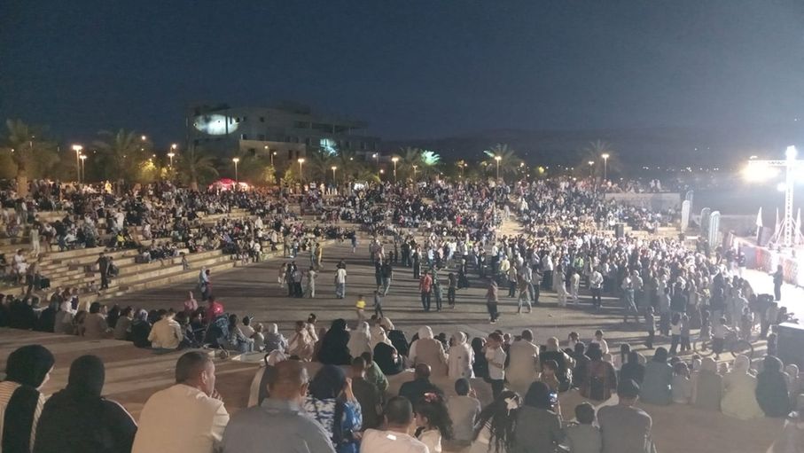 أكثر من 50 ألف زائر لكورنيش البحر الميت وتلفريك عجلون خلال أيام العيد