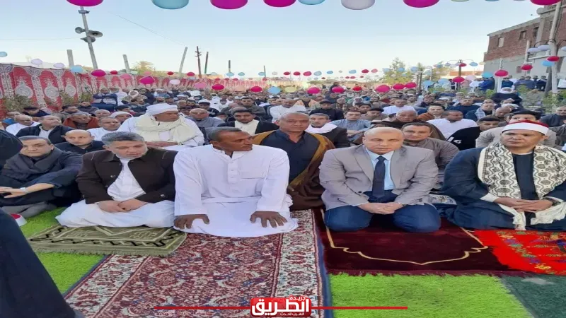 رؤساء المدن يشاركون المواطنين صلاة العيد وينقلون تهنئة محافظ الشرقية