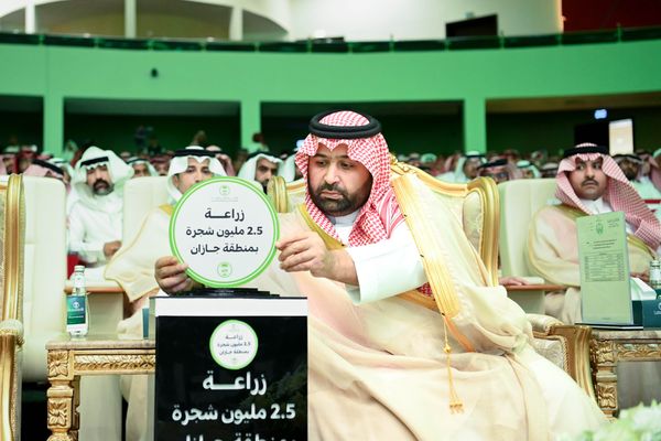 أمير جازان يرعى حفل إطلاق مشروعي زراعة 2.5 مليون شجرة