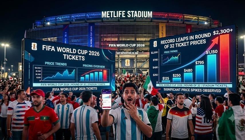 أسعار تذاكر دور الـ32 لكأس العالم 2026 تشهد قفزات قياسية
