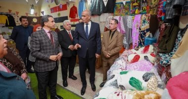 محافظ كفر الشيخ يفتتح المعرض الدائم للسلع الغذائية