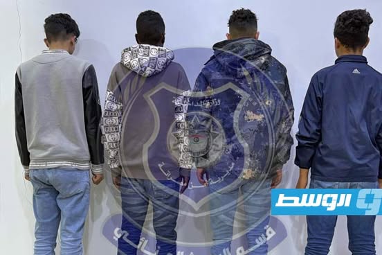 ضبط أشخاص تعدوا بالضرب والشتم على مواطنة في الطريق العام بمصراتة