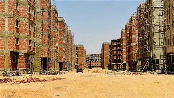 معدلات تنفيذ شقق سكن لكل المصريين وديارنا بالعبور الجديدة
