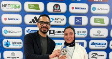 وزير الرياضة يهنئ صفا سليمان بأول إنجاز تاريخي للجودو المصرى فى كأس العالم