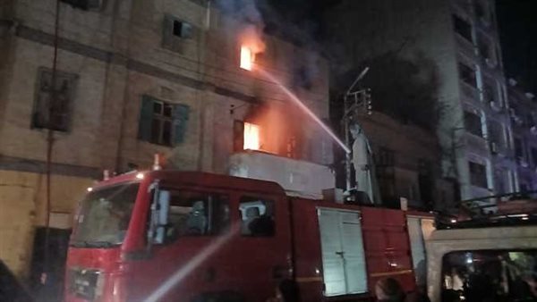 شاهد حريق قرية القبيبة التابعة لمركز فرشوط في محافظة قنا..التفاصيل الكاملة