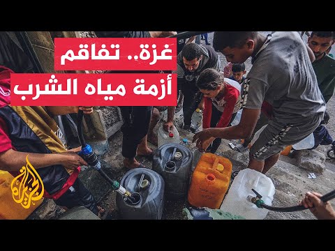 دوجاريك: نازحو غزة يعيشون ظروفا إنسانية بالغة السوء