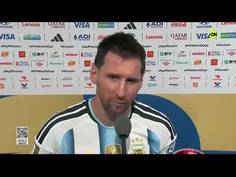 فراعنة الكورة - تصريحات ليونيل ميسي نجم منتخب الأرجنتين بعد الفوز على كاب فيردي في كأس العالم