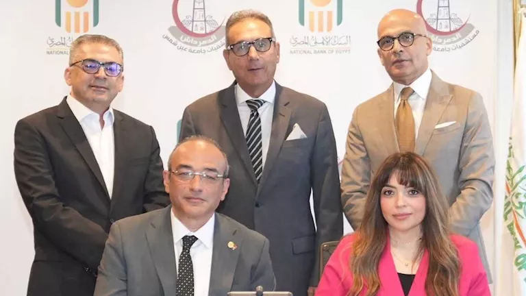 بروتوكول بين البنك الأهلي ومستشفيات جامعة عين شمس لاستكمال إنشاء مستشف
