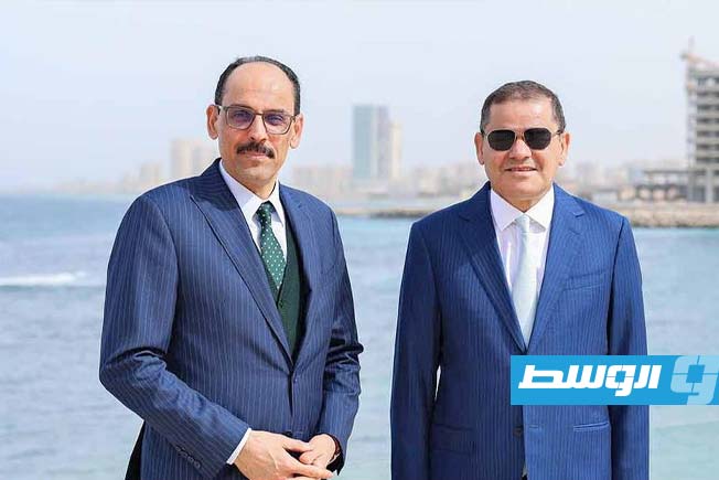 الدبيبة يبحث مع رئيس الاستخبارات التركية مستجدات الأوضاع المحلية والإقليمية