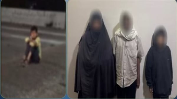 ضبط والدين بتهمة إجبار طفلهما على التسول بشوارع الإسماعيلية