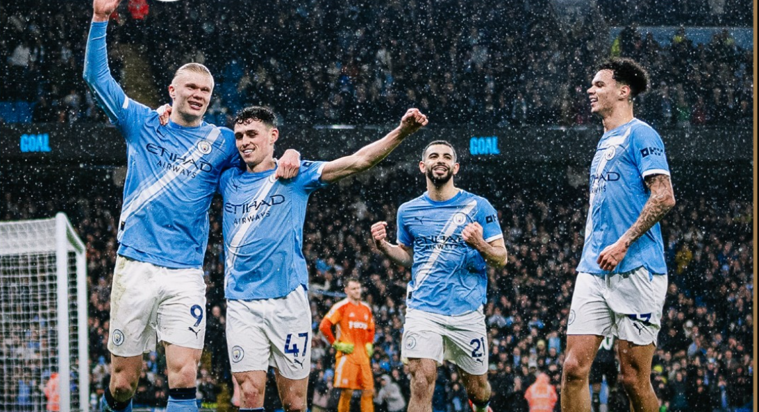 آيت نوري يساهم في فوز مانشستر سيتي على فولهام