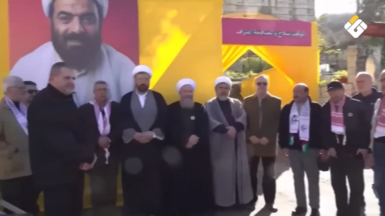 جولة مشتركة للجبعة الشعبية وحزب الله بمناسبة ذكرى القادة الشهداء