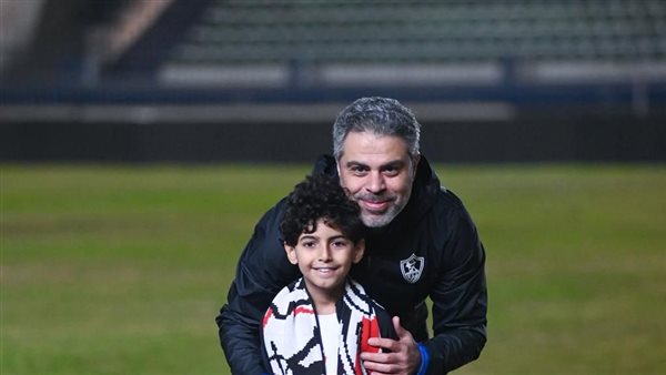 الطفل الفلسطيني سمير محمد يحقق حلمه ويتواجد في مران الزمالك