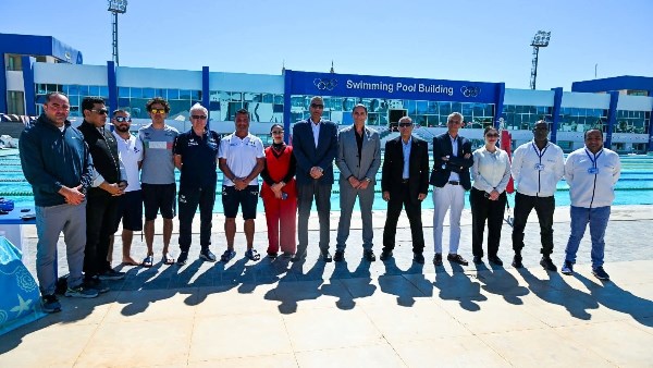 محافظ جنوب سيناء يشهد ختام معسكر المنتخب الإيطالي للسباحة