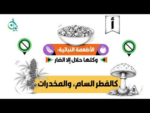 الأطعمة بين التحليل والتحريم || سلسلة بيان (موشن جرافيك)
