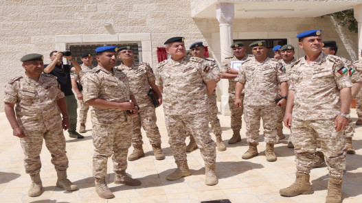 الحنيطي يزور المنطقة العسكرية الشمالية ويفتتح المبنى الجديد لقيادة لواء الملك طلال الآلي/3