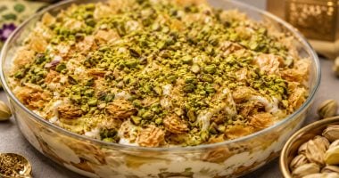 طريقة عمل فتة البيستاشيو فى عيد الأضحى