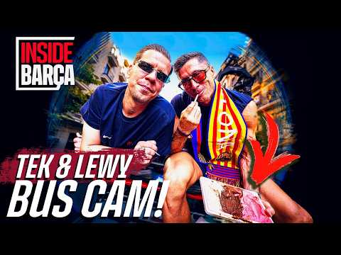 THIS IS HOW SZCZESNY & LEWANDOWSKI EXPERIENCED THE CHAMPIONS PARADE 🏆| FC Barcelona 🔵🔴