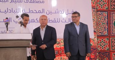 وزير النقل ومحافظ قنا يتفقدان مواقع العمل بالخط الثاني من شبكة القطار الكهربائي