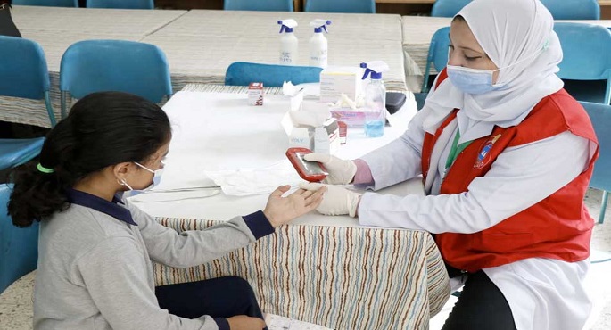 وزارة الصحة تفحص 10 ملايين و816 ألف طالب ضمن مبادرة الرئيس للكشف المبكر عن الأنيميا والسمنة والتقزم