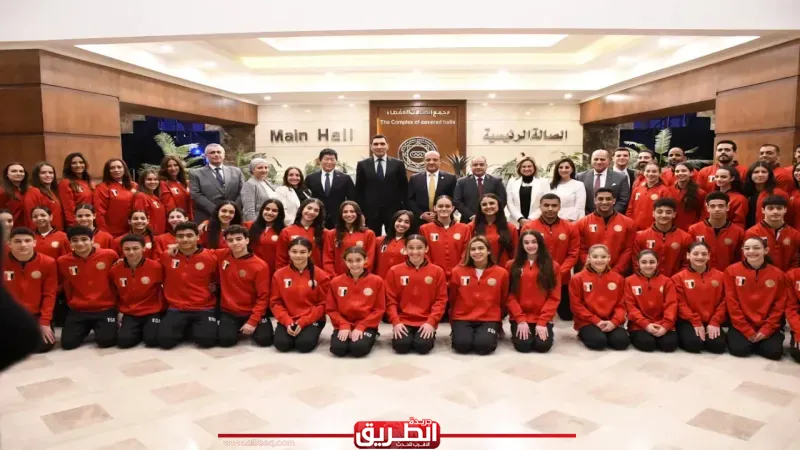 لتحفيزهم قبل المشاركة ببطولة أفريقيا للجمباز.. وزير الشباب والرياضة يلتقي لاعبي المنتخب القومي