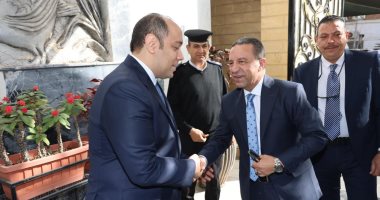 محافظ المنوفية يصل الديوان العام لمباشرة مهام عمله عقب أدائه اليمين الدستورى