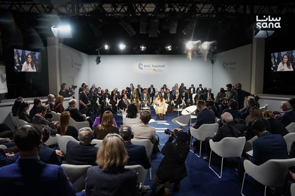 الشيباني خلال جلسة حوارية على هامش مؤتمر ميونخ: التنوع المتواجد في سوريا هو مصدر قوة لها