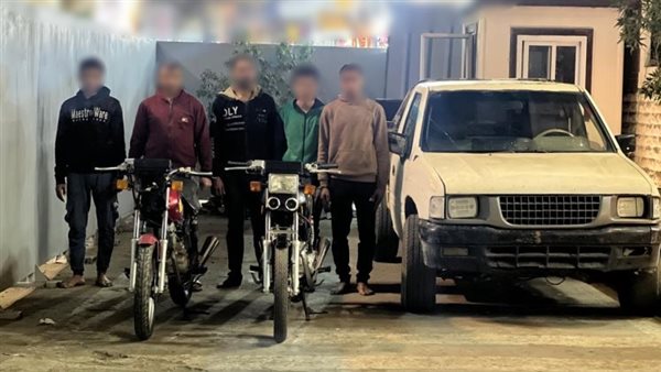 ضبط تشكيل عصابي لسرقة الدراجات النارية في الغربية