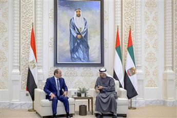 رئيسا الإمارات ومصر: الوقف الفوري للتصعيد واللجوء إلى الحوار لتسوية قضايا المنطقة