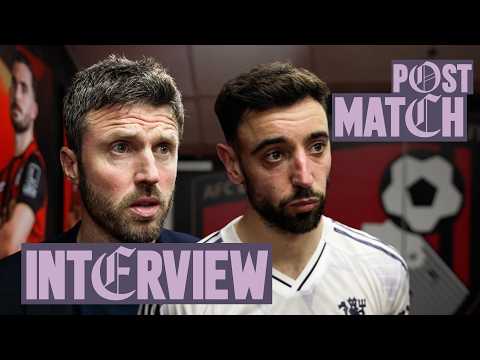 Carrick & Fernandes Reflect On Bournemouth Draw 🗣️