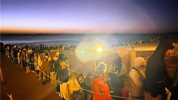 تنظيم فعاليات ظاهرة تعامد الشمس على وجه الملك رمسيس الثاني في أسوان