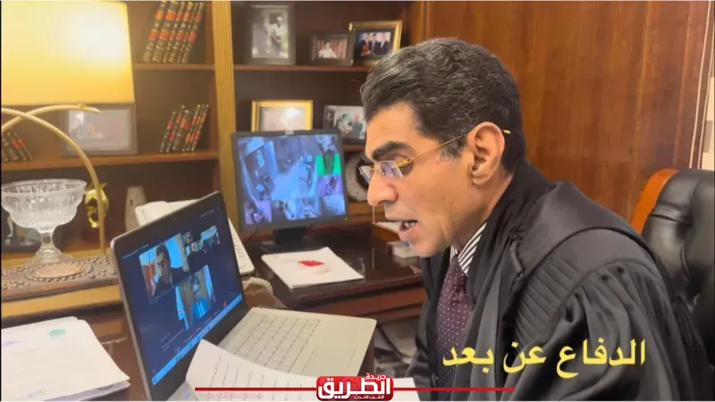 بحضور الوزير ورؤساء المحاكم.. أيمن عطالله يشارك في أول تدريب على جلسات المحاكمات الجنائية عن بُعد