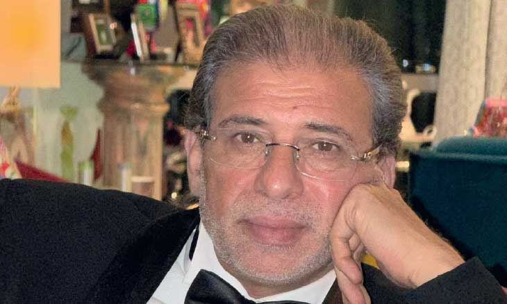 خالد يوسف يشارك في مظاهرة في مدينة ميلانو للتضامن مع فلسطين ولبنان