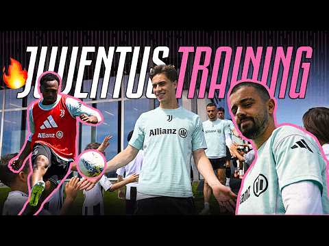 Watch JUVENTUS TRAINING 🔥 Ahead of the Turin Derby! ⚔️