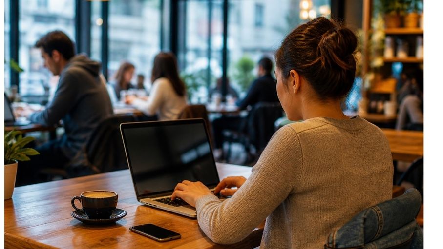 كيف تحمي خصوصيتك أثناء العمل من المقاهي والأماكن العامة؟
