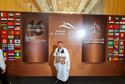 «مكافحة الحرائق النفطية».. اختراع الليبي محمد المغربي يحقق المركز الثاني في معرض دولي بالكويت
