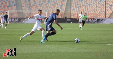 60 دقيقة.. الزمالك يهدر أكثر من فرصة للتقدم على إنبى مع بداية الشوط الثانى