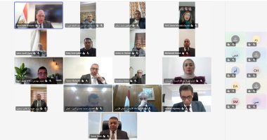 وزير الخارجية يشارك فى الاجتماع الافتراضي مع أبناء الجالية المصرية بالأردن