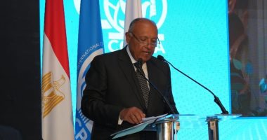 سامح شكري: مصر تقف كتفا إلى كتف مع الدول العربية لحماية الأمن القومي العربي