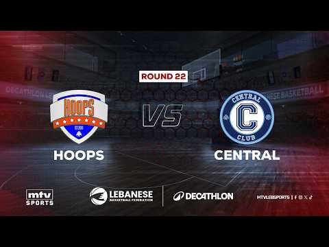 Decathlon Lebanese Basketball Championship 2025-2026 | Hoops vs Central