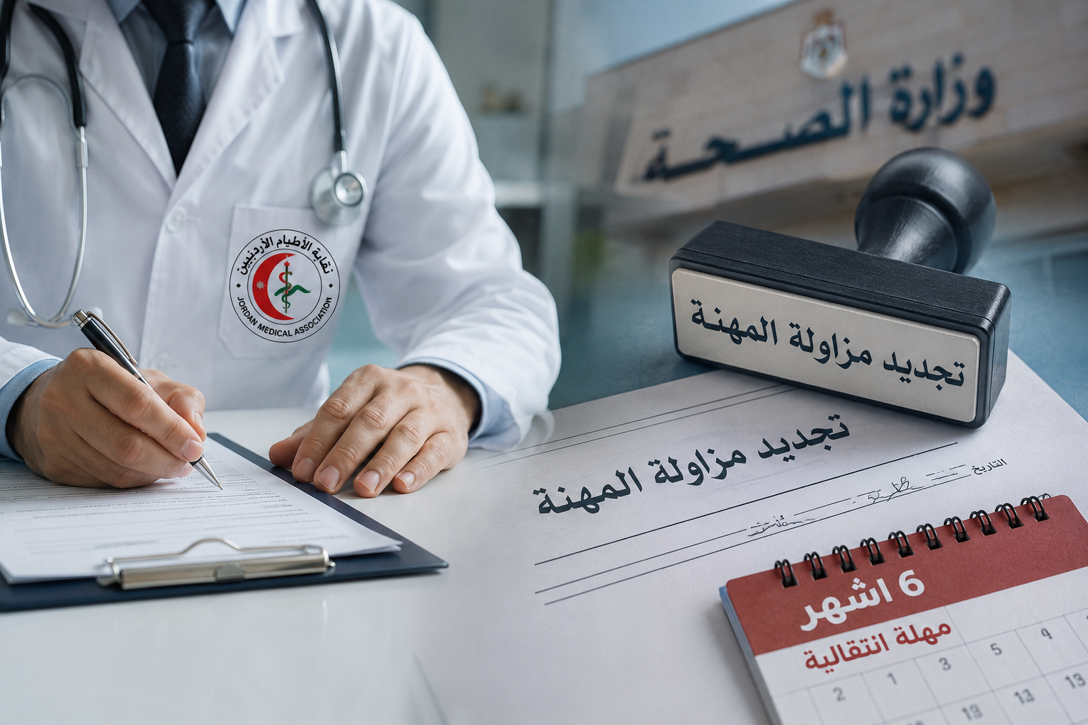 جو 24 : نقيب الأطباء يطلب من وزير الصحة تأجيل تجديد مزاولات المهنة منعا لإرباك العمل