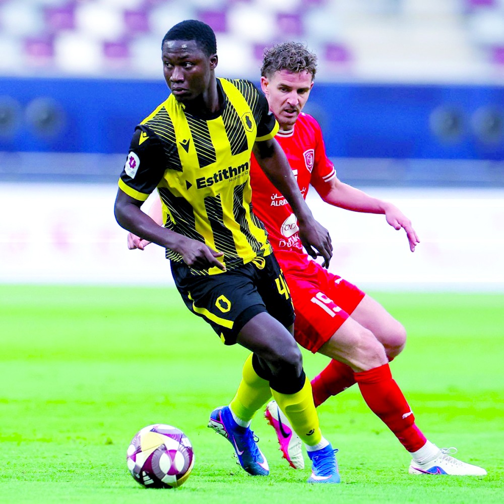 ‫ الدحيل يتفوق على قطر بثنائية